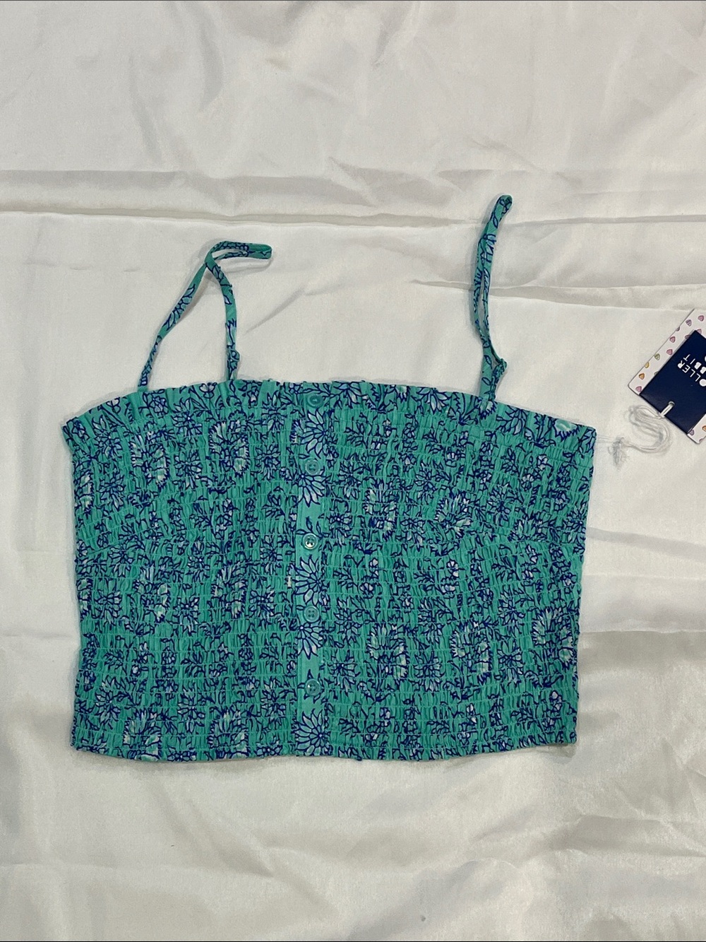 Roller Rabbit x TARGET Garden Floral Smocked Tank